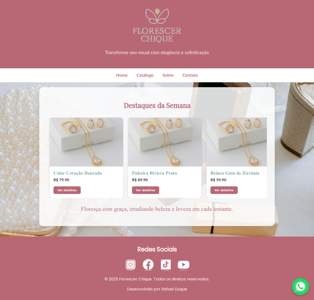 Site Florescer Chique